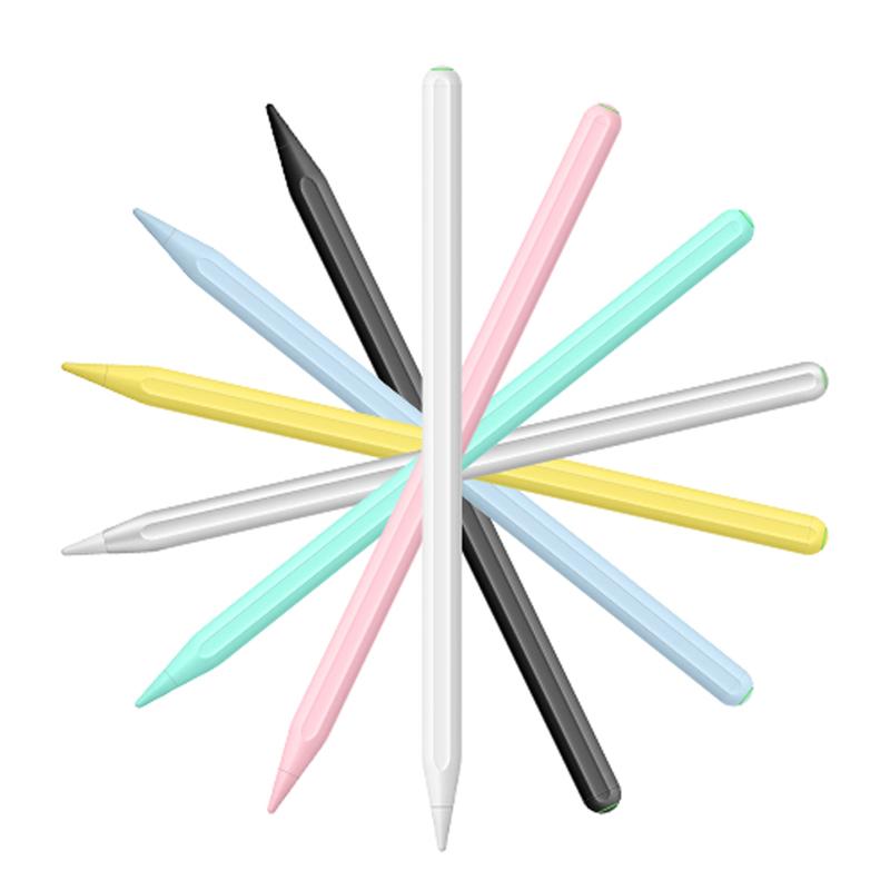 iPad Pencil 2nd Generation with Magnetic Wireless Charging, Same as Apple Pencil 2nd Generation with Quick Photo Function Make a Selfie Stick, Compatible with iPad Pro 11 in 1 2 3 4, iPad Pro 12.9 in 3 4 5 6, iPad Air 4 5, iPad Mini 6 (Yellow)