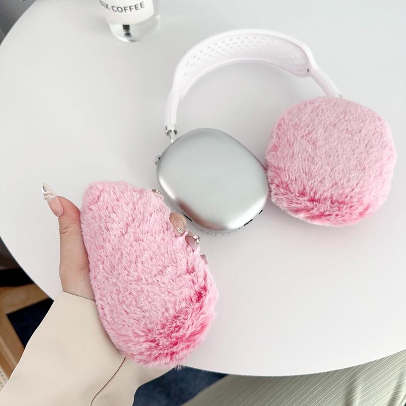 Plush Ear Pads for AirPods Max, Soft Ear Pads for Headphones, Earphone Accessories for Women & Girls