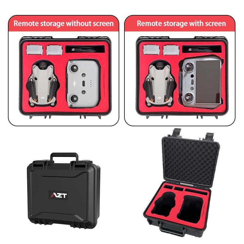 Waterproof Hard Case for DJI Mini 4 Pro, Carrying Case Compatible with RC 2 RC-N2, Essential DJI Mini 4 Pro Drone Accessories, Gifts for Boyfriend