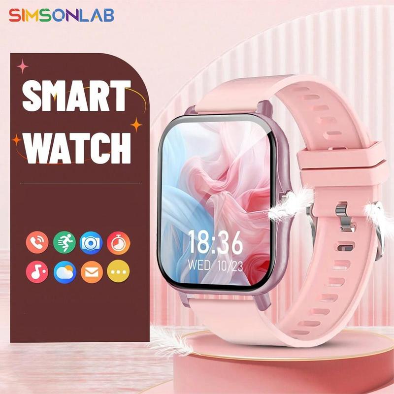 Multifunctional Smart Watch, Fashionable Digital Watch with Multi-Sport Modes & Weather Forcast, Sports Watch for Women & Men