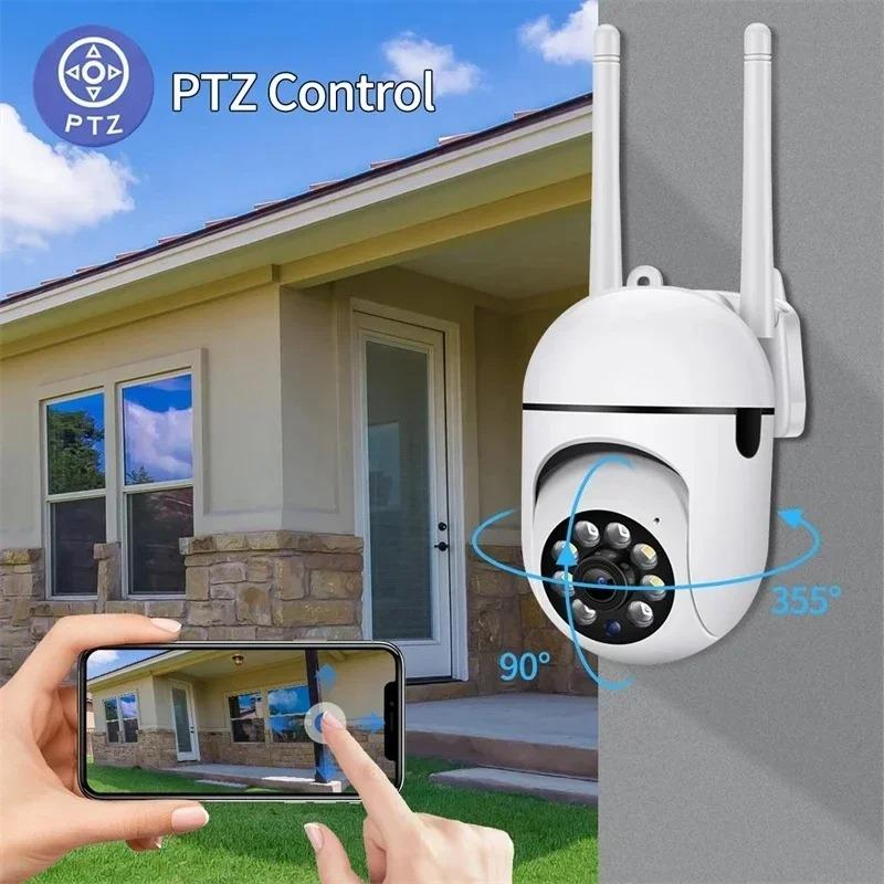 5MP FHD Surveillance Camera CCTV IP Wifi Camera With Auto Tracking Night Vision Full Color Indoor Security Monitor waterproofing