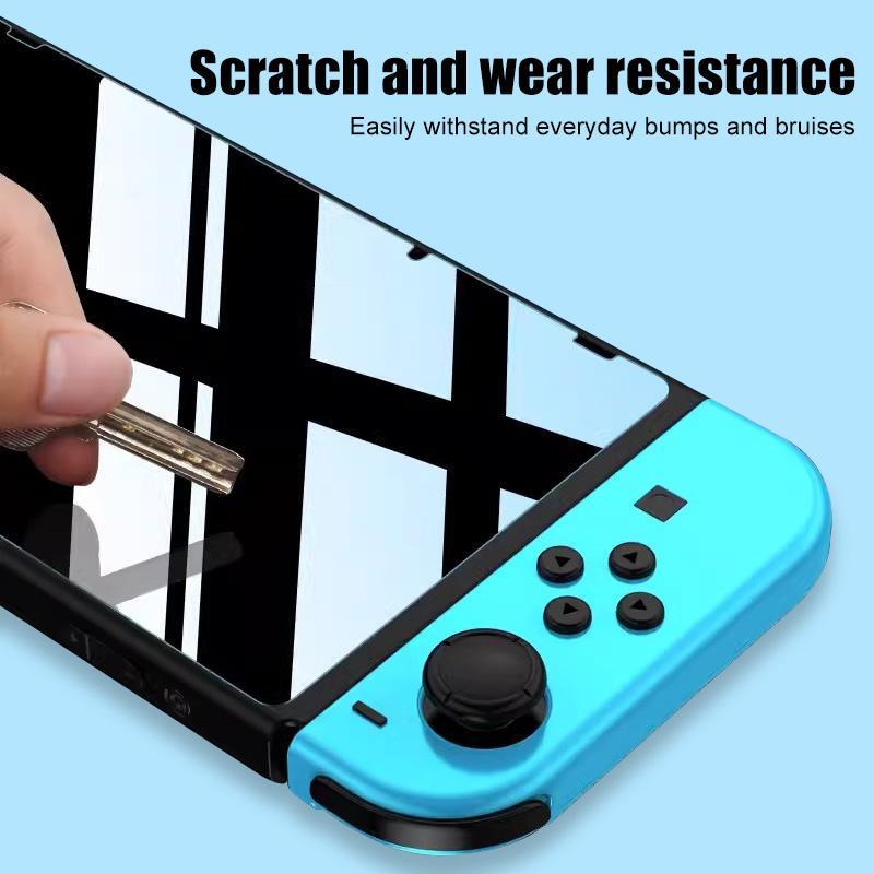 Tempered Glass Screen Protector for Switch Game Console, High Definition Screen Protector, Game Machine Screen Protector for Nintendo Switch Switch Lite Switch OLED