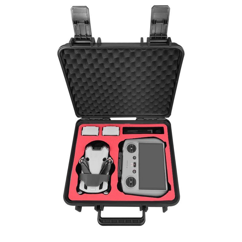 Waterproof Hard Case for DJI Mini 4 Pro, Carrying Case Compatible with RC 2 RC-N2, Essential DJI Mini 4 Pro Drone Accessories, Gifts for Boyfriend