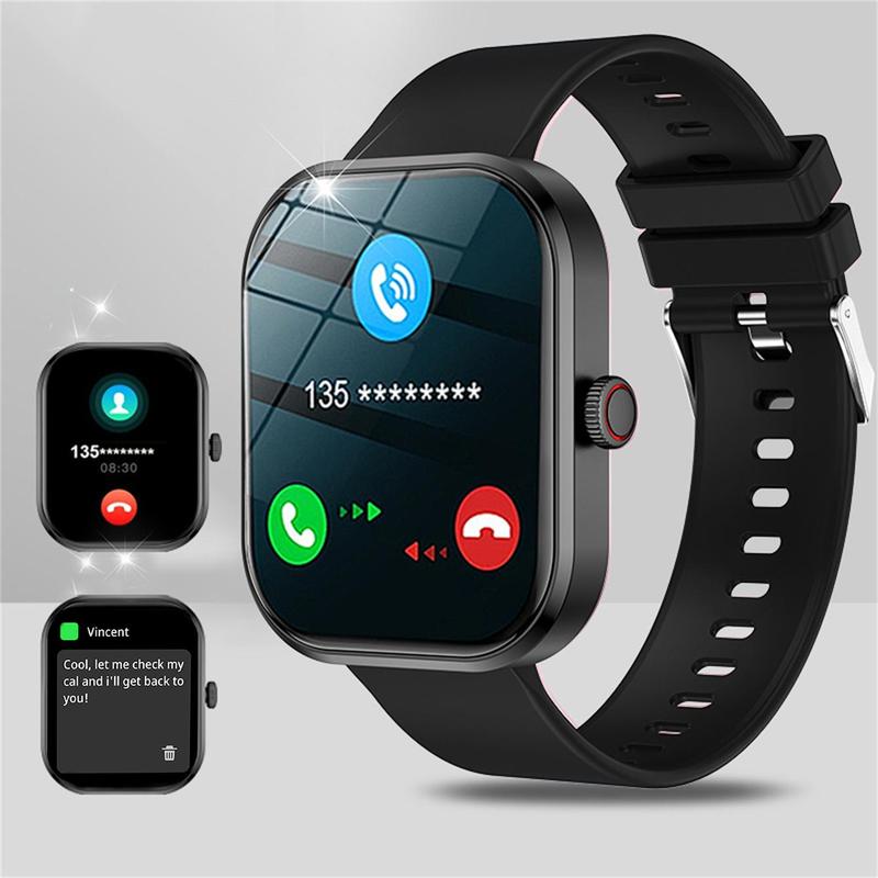 Multifunctional Smart Watch, Fashionable Digital Watch with Multiple Sports Modes for iPhone Android, Sports Watch for Women & Men