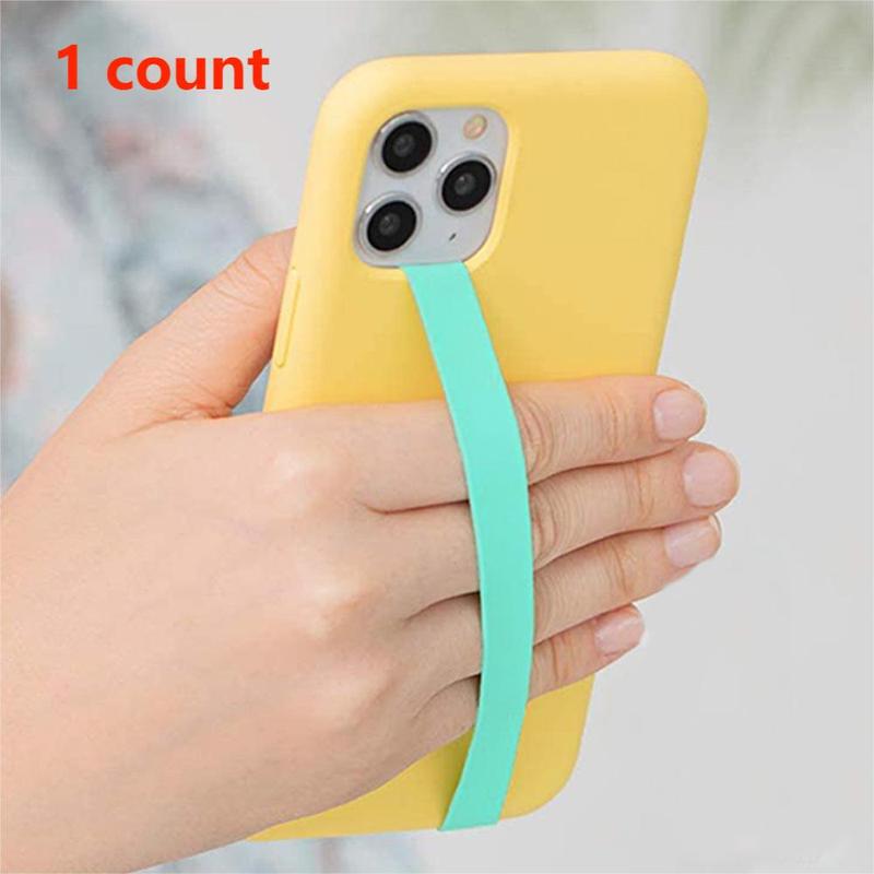 Ultra-thin Silicone Phone Expansion Strap, Anti-drop Comfortable Wrist Strap, Mobile Phone Accessories Compatible with iPhone