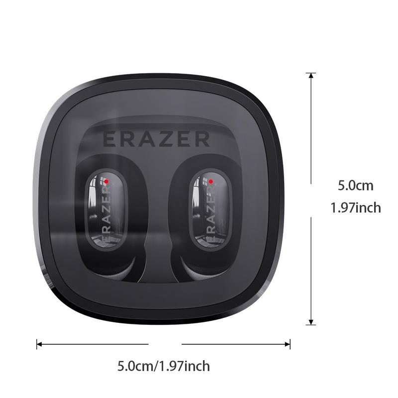 ERAZER XT62PRO Wireless Earbuds with Mic, Fall Mini Headphones, In-ear Earphone, IPX5 Waterproof Earphone