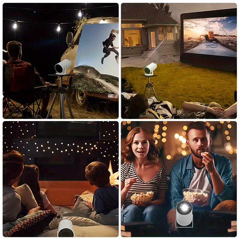 IWEEGA 4K Projector With Dual WiFi, 200 ANSI Lumens, Hi-chip A3100, 1280x720P, Portable Home Theater Projector With Same Screen Support For Outdoor Use