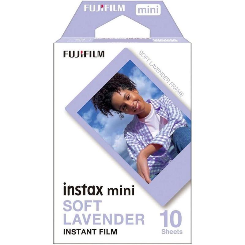 Fujifilm Instax Mini Soft Lavender Instant Film - 10 Exposures