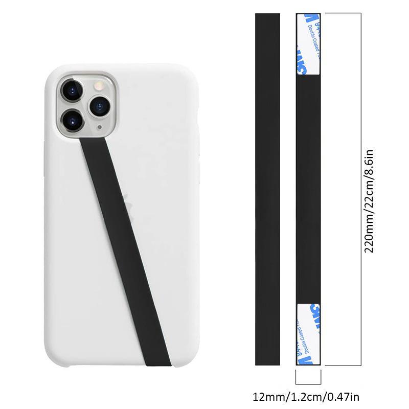 Ultra-thin Silicone Phone Expansion Strap, Anti-drop Comfortable Wrist Strap, Mobile Phone Accessories Compatible with iPhone