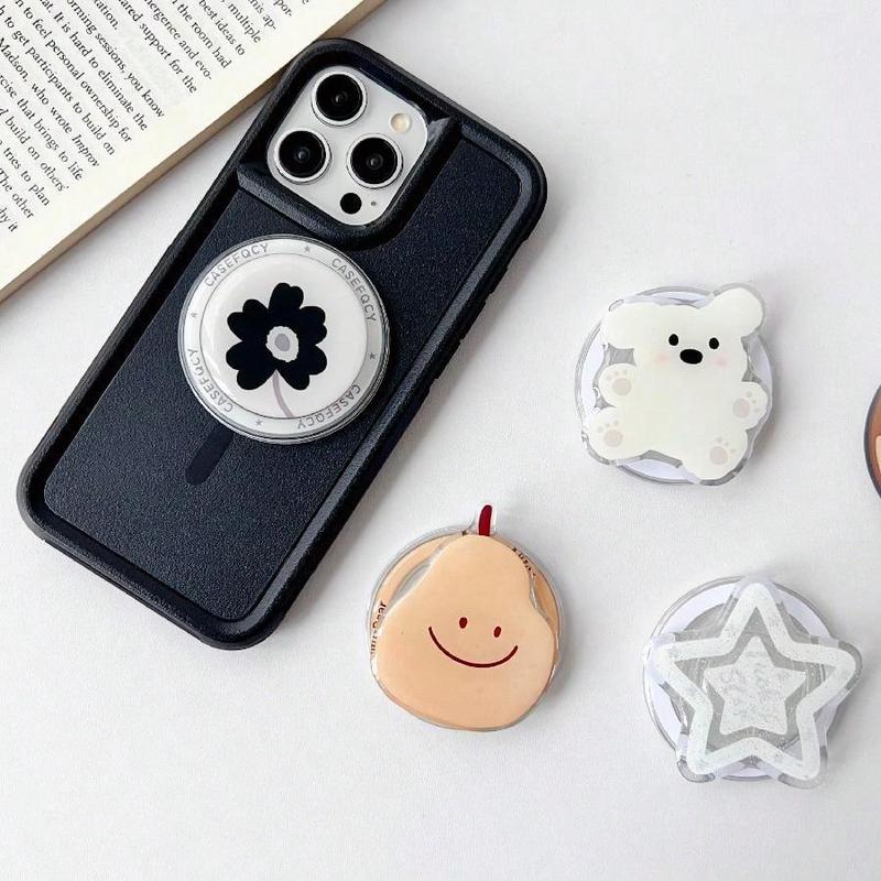 Cute 3D Cartoon Magnetic Holder, Magnetic Phone Holder, Mini Phone Mount, Phone Stand, Phone Support for iPhone Smartphone