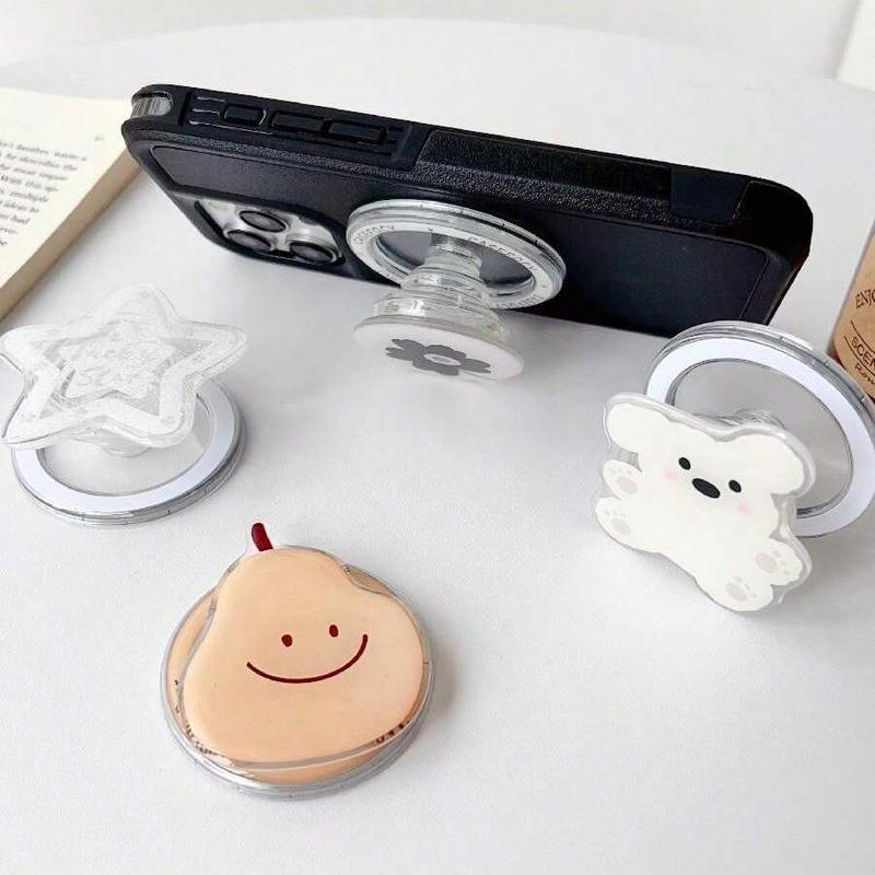 Cute 3D Cartoon Magnetic Holder, Magnetic Phone Holder, Mini Phone Mount, Phone Stand, Phone Support for iPhone Smartphone