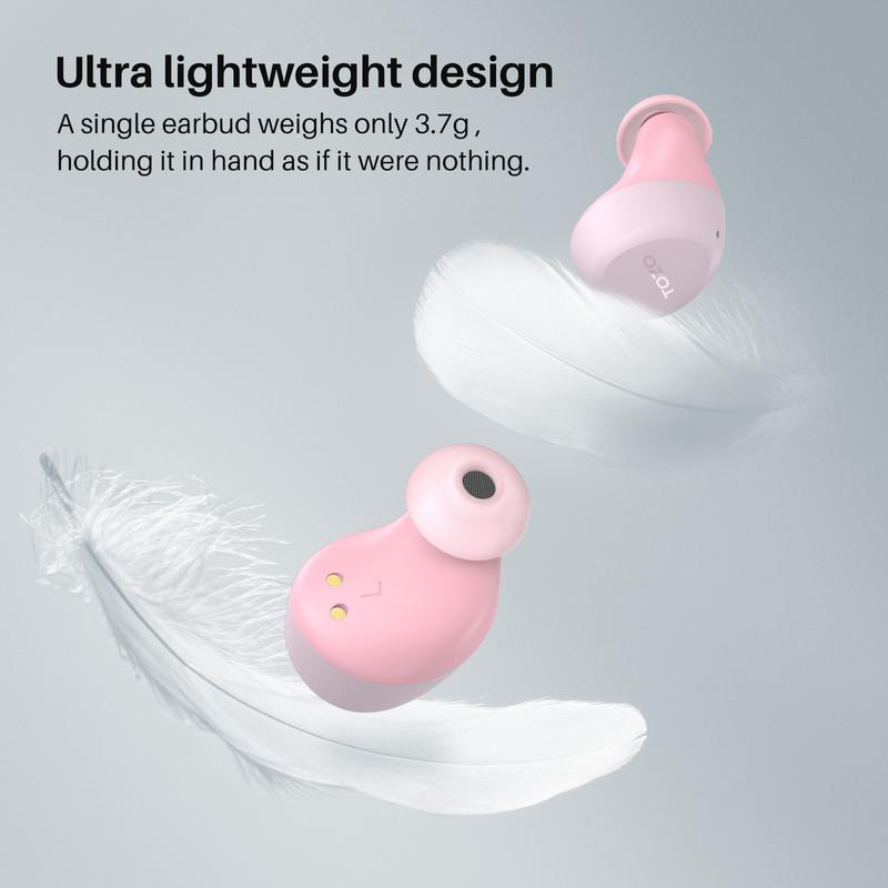 TOZO A1 Mini Wireless Earbuds Bluetooth 5.3 in Ear Light-Weight Headphones Built-in Microphone