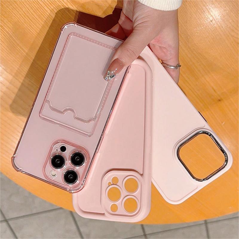 Anti-drop Phone Case, 3 Counts set Decorative Phone Protector Cover, Phone Accessories Compatible with iPhone