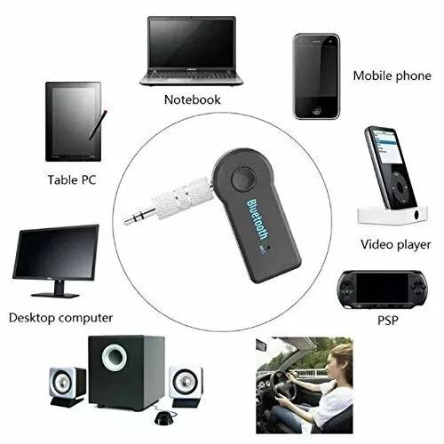 Wireless Bluetooth Receiver 3.5mm AUX Audio Stereo Music Home Car Adapter Kit