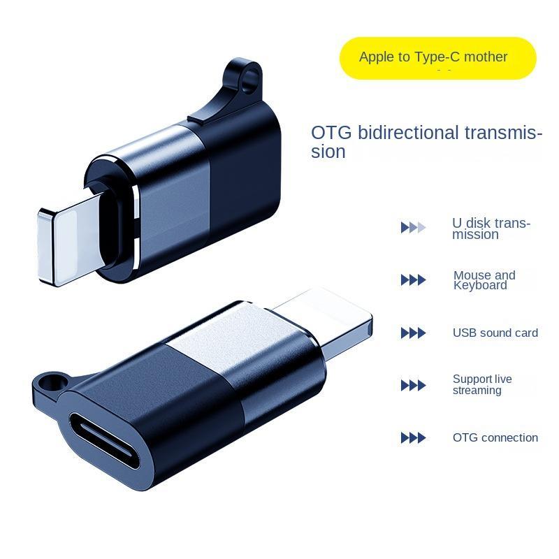 Music Festival Type C To USB OTG Adapter, 1 Count Data Transfer USB-C Connector Phone Supplies for Computer Tablet