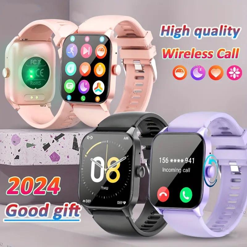 Smart Watch with BT Answer Make Calls, Smart Voice Assistant, Sleep Tracking, IP67 Waterproof, Step Calorie Activity Tracker, 100 Sports Fitness Tracker, 1.83