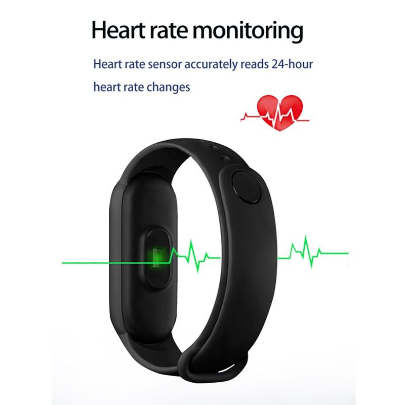 M5 Pro Smart Watch Men Women Sports Fitness Watch Band Blood Pressure Heart Rate Health Monitor Bracelet  Waterproof Smart Band