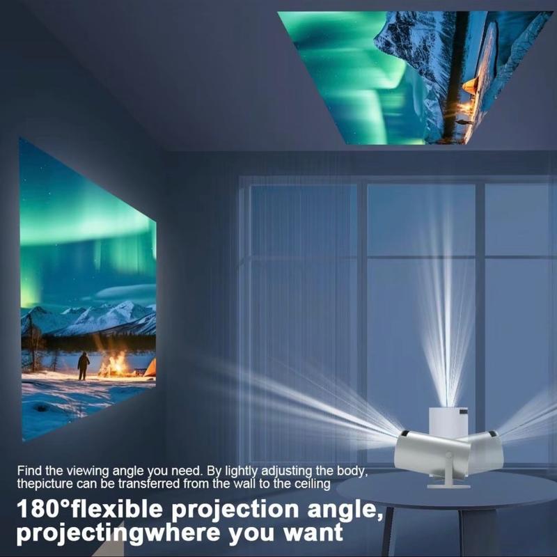 Magcubic Portable Projector HY300 Pro - High Brightness and Contrast Ratio Audio