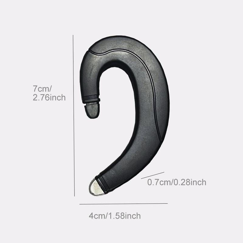 Bone Conduction Headset, Bluetooth-compatible Ear Hook Design Wireless Earphone, Noise Cancelling Headphone for Outdoor Sports