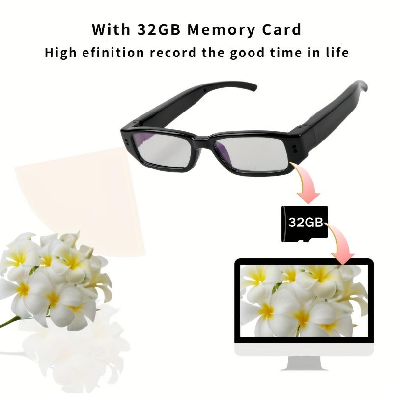 1080P HD Smart Sunglasses Camera - High-Tech Digital Video Recorder, Camcorder, and Eye Protection - Perfect for Outdoor Sports, Action, and Adventure Enthusiasts Smart Glasses