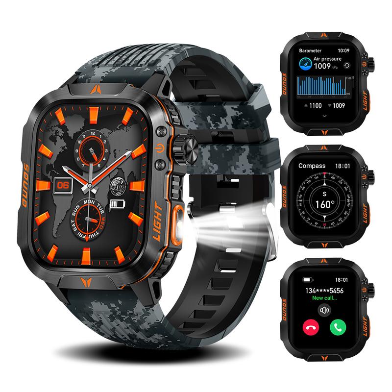 Military Smart Watch for Men, 1.52