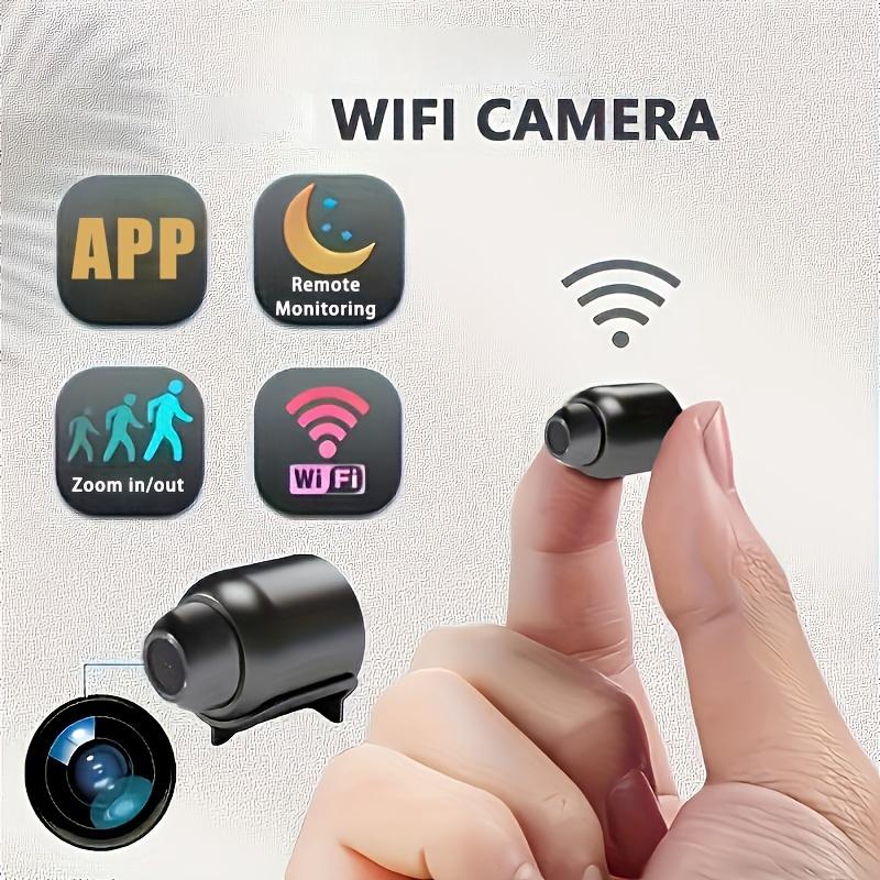 1pc WiFi Surveillance Camera, Intelligent Home Security Camera, Home Security Monitor, Mini Pet Camera, 2.4GHz Camera, Suitable For Motion Detection In Android Applications, Easter Gifts, Christmas Gifts, Suitable For Outdoor indoor Use, Bl