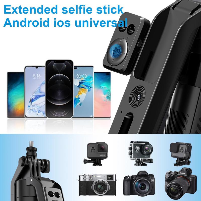 Auto Face Tracking Tripod, 360° Rotation Auto Tracking Phone Holder with Remote, Selfie Stand, Universal Essentials Tripod for Video Vlog Live Stream, Selfie Stand, Tripod Remote, Tripod Stabilizer