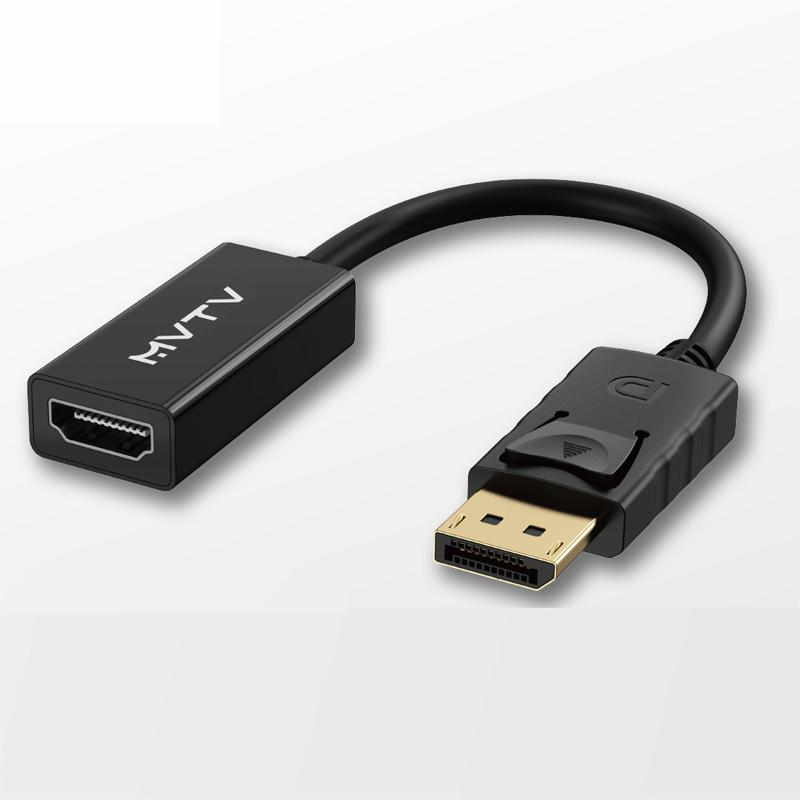 DP Displayport Male to HDMI Female Cable Converter Adapter for PC Laptop Desktop