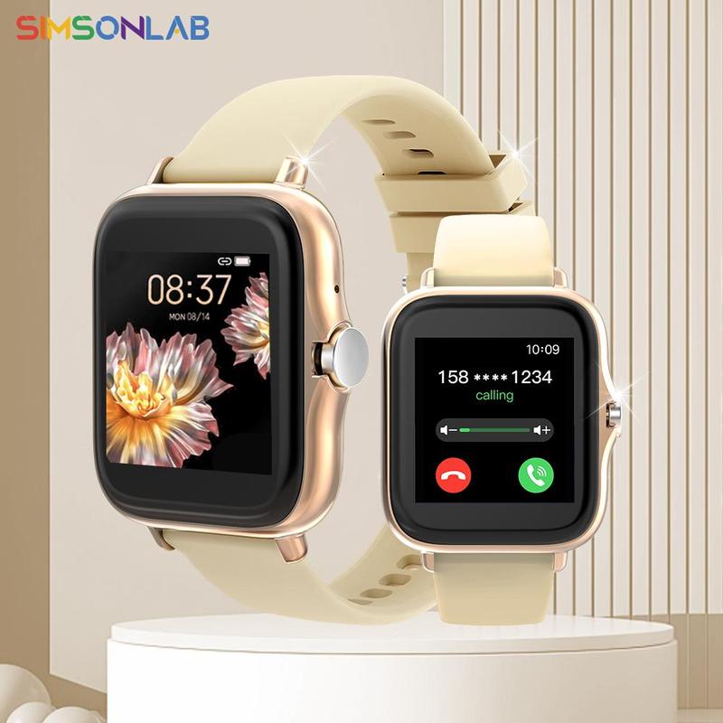 Multifunctional Smart Watch, Fashionable Digital Watch with Wireless Calling Function, Sports Watch with Multi-Sport Modes for Women & Men