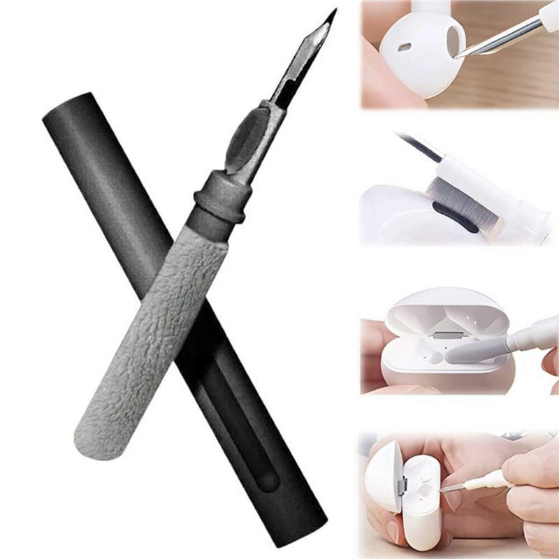 Earphone Cleaning Kit, 1 Box Durable Earbuds Case Clean Brush Pen, Phone Cleaning Tool, Mobile Phone Accessories for AirPods Pro 3 2 1 Xiaomi Buds 5 Pro