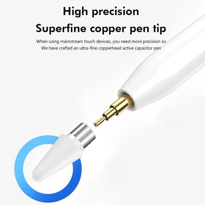 Apple Pencil for iPad9th&10th Generation-iPad Pencil 2ndGeneration, Fast Charge Active Pencil Compatiblewith 2018-2024 Apple iPad pro11&12.9 inch,iPad Air 3 4 5,ipad Mini 5 6 Gen-white stylus pencil