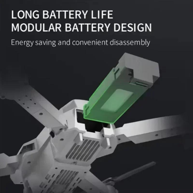 Professional Drone E88 4K Wide-Angle HD 1080P Camera WiFi FPV Height Hold Foldable RC Drone Quadrotor Helicopter Children's Toys Automatic Durable Folding Phone Charging Chargeable