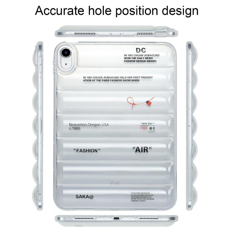 Accurate Hole Position Design Tablet Case, Soft Tablet Protective Cover, Tablet Protector for iPad 10th(10.9-Inch) iPad Pro iPad Air