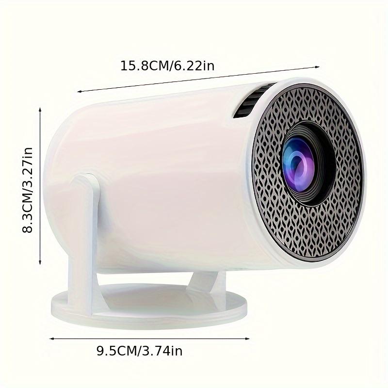 Ultra-Portable 4K Mini Projector - Smart WiFi & Wireless, Adjustable Screen, 180° Rotation, USB Powered - Perfect for Home Entertainment cinema  projector with Audio