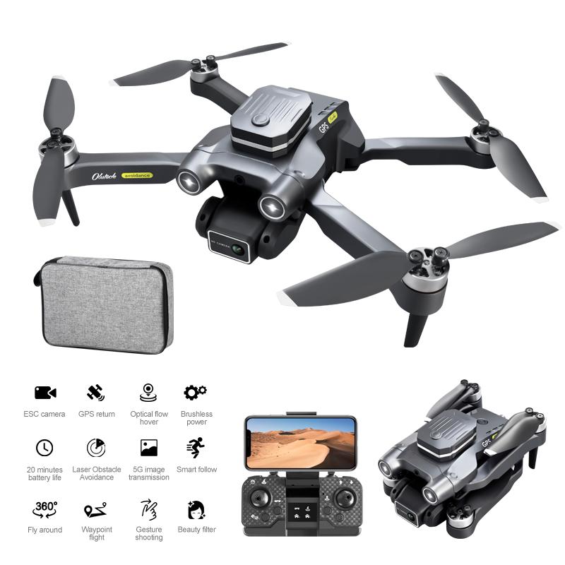 Latest Drone with Dual Camera 6k UHD,Smart follow Latest Drone with Dual Camera 6K UHD,Best Beginner Drones,Foldable  FPV Drone with GPS Auto Return,Obstacle Avoidance 5G image Gesture shooting