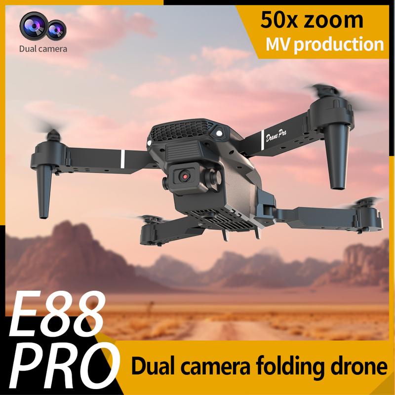 2024 Drone With 1080P Camera for AdultsBeginners Kids, Foldable RC Quadcopter, ToysDrone,1080P FPV Video, 2 Batteries, CarryingCase, One Key Start, Headless Mode, Waypointsfly, 3600 Flips Accessories Folding