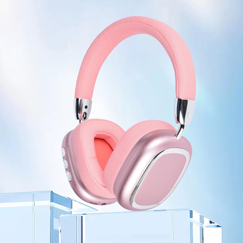 Wireless Headphones with Built-in Microphone Electronic Audio Earbuds Wireless Noise Cancellation Headphones for Fall,Foldable Gaming Headset for Phones Computers, MP3, Fun Christmas Gift,Wireless Earbuds