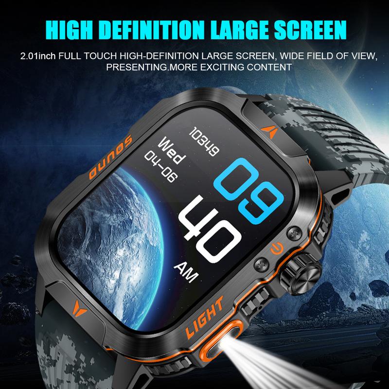 Military Smart Watch for Men, 1.52