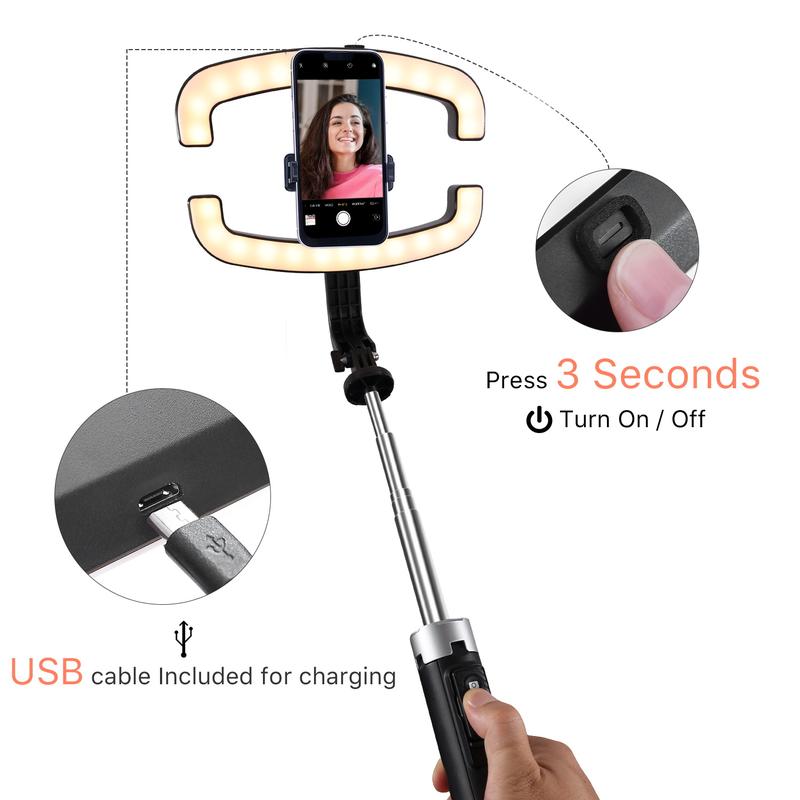 MyBat Pro Selfie Stick  with 8