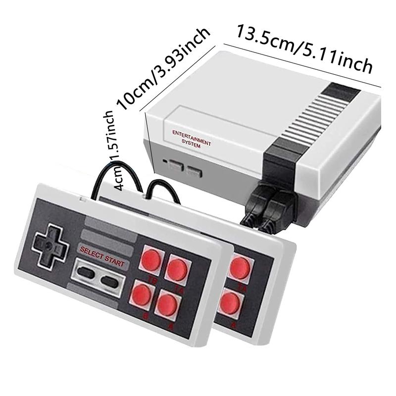 Retro Game Console, Mini Video Game Console, 620 Classic Games, Plug and Play TV Games with AV Output, 8-Bit Video Game System with Classic Games, Christmas Birthday Thanksgiving Valentine's Day Gift