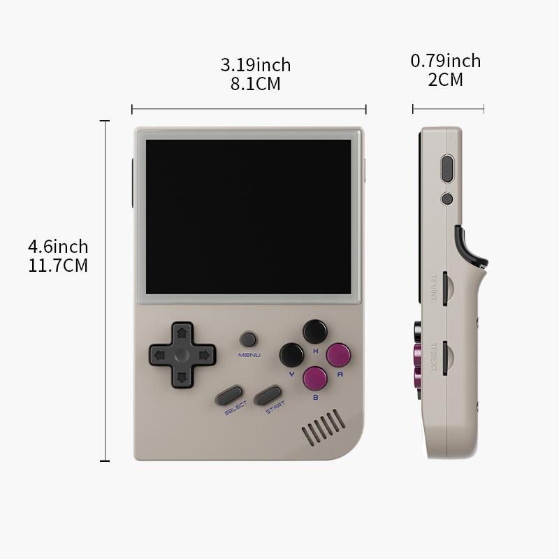 Anbernic RG35XX Wireless Handheld Game Console, Retro Games Consoles with 3.5 Inch IPS Screen, Linux System Game Console with 5000+ Classic Games for Home, Back to School Gifts, Gaming Consoles, Controller Accessories