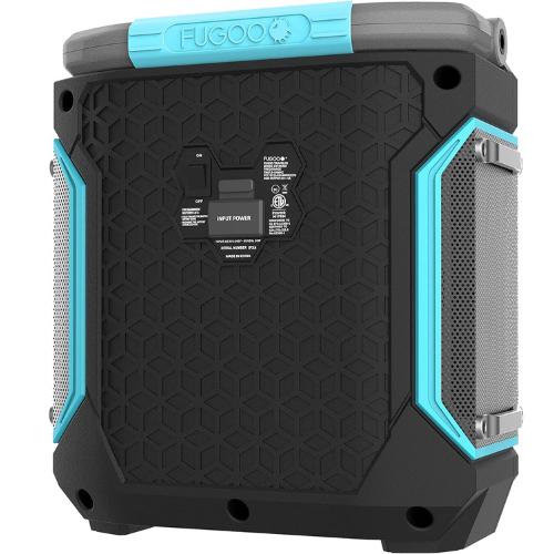 Fugoo Traveler Portable Bluetooth Speaker - 100W, 7-Inch Sub, 48 Hour Playtime, 270 Degree Audio, IPX4 Water Resistant