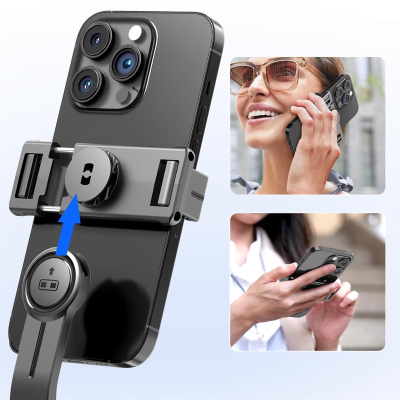 4 in 1 Selfie Stick Tripod, Extendable Phone Tripod Stand with Detachable Wireless Remote & Phone Holder, 360° Rotating Mini Travel Tripod for Outdoor & Indoor