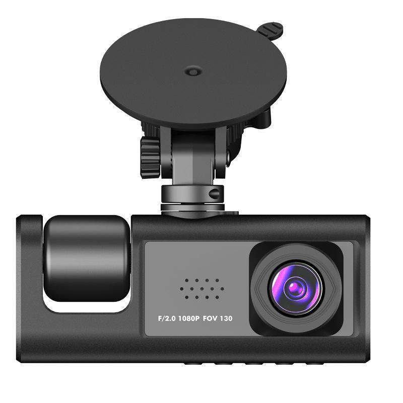 3 lens video Car Recorder 2 inch screen Car recorder HD Night v Camera ision Dashcam Car DVR mini dashcams