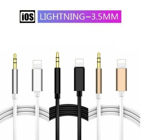 Adapter to 3.5mm AUX Audio Jack Car Adapter Cable Cord For iPhone 12 13 14 X XS XR US Accessories Male