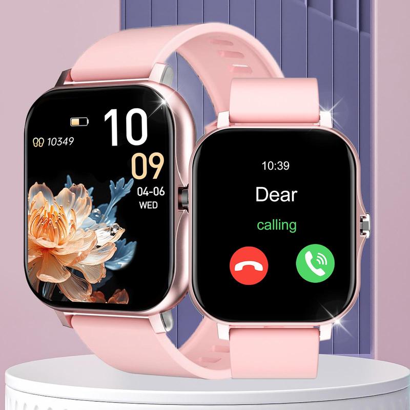 Multifunctional 1.83'' Smart Watch, Fashion Digital Watch with Wireless Calling Function, Sports Watch with Multi-sport Modes for Women & Men