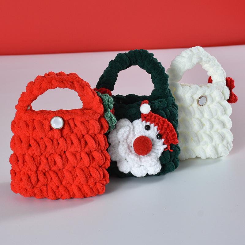 Handmade Santa Claus AirPods Case - Fits All Apple AirPods Models, Festive Protection Cover Purse