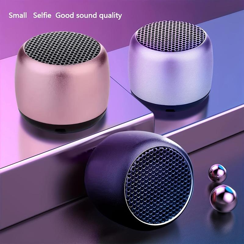 Portable Wireless Speaker, 1 Count Mini Speaker with Subwoofer, HiFi Sound Quality Wireless Speaker, Stereo Sound Speaker for Smartphone