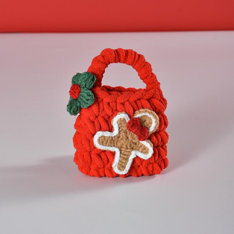 Handmade Santa Claus AirPods Case - Fits All Apple AirPods Models, Festive Protection Cover Purse