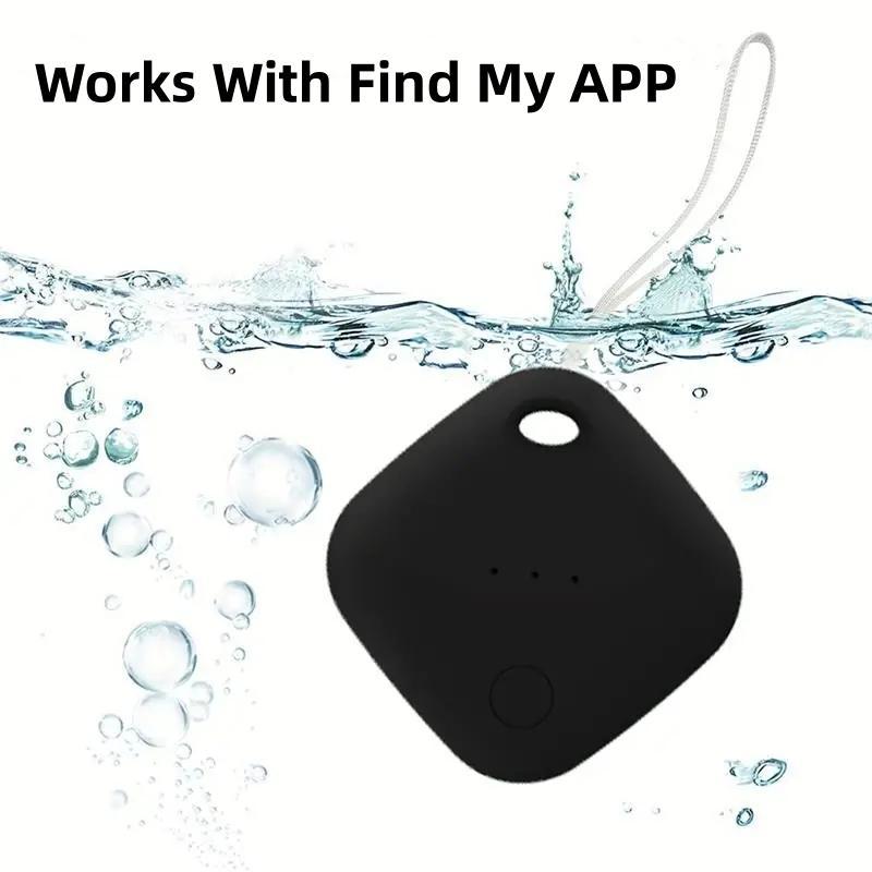 Waterproof GPS Tracker, Smart Air Tag, Mini GPS Smart Tag, Long Battery Life Smart Goods Locator, Anti-lost Key Car Bike Detector Tracker, Battery Life About 3 Years (Non-replaceable Battery Version)